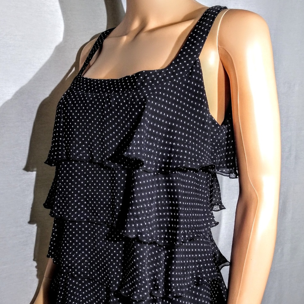 dressbarn: Tiered Ruffle Scoop Neck Tank Top